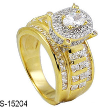 Fashion Jewelry 925 Sterling Silver Ring with Diamond